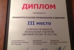 Башкортостанское отделение в тройке лидеров «Деловой России» Башкортостанское отделение в тройке лидеров «Деловой России»